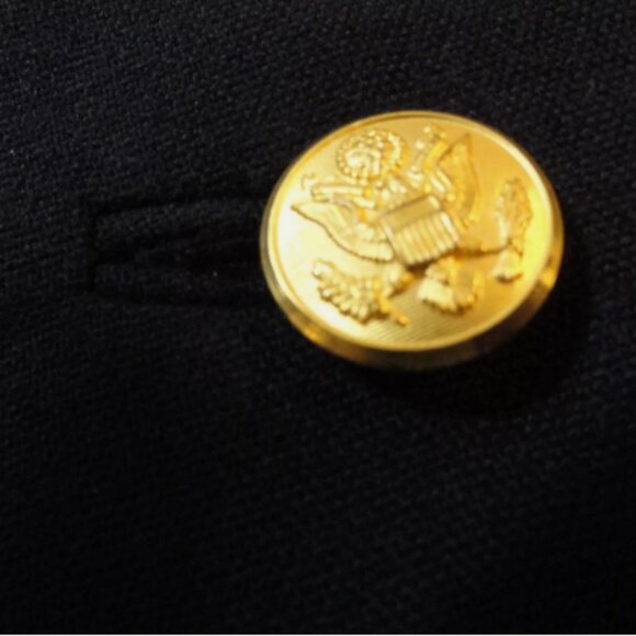 CHEST 33 COLLECTIBLE DATED 1962 OFFICER ASU ARMY SERVICE UNIFORM JACKET LD 4568 - Picture 5 of 16